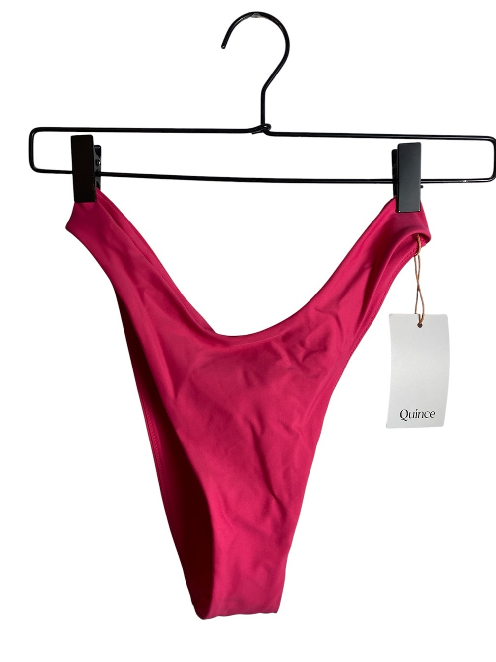 Quince Italian High-Leg Bikini Bottom